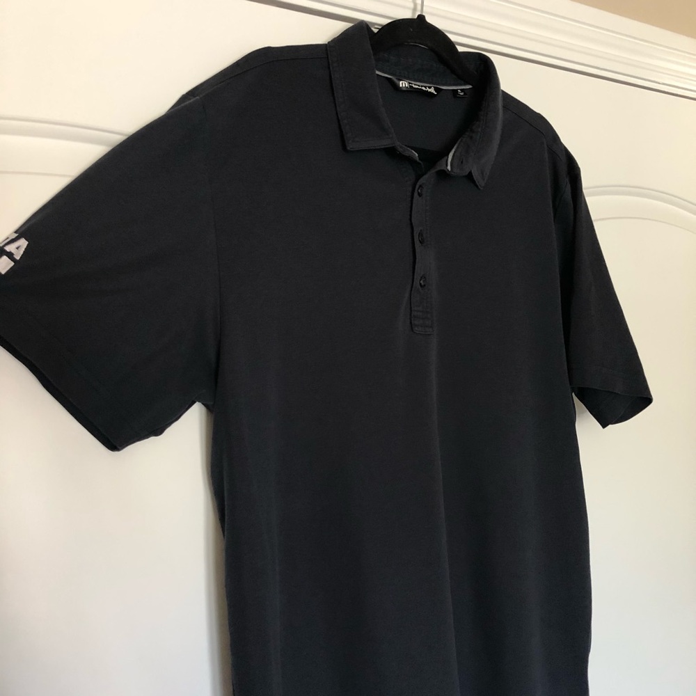 Travis Mathew All Black Golf Polo XL